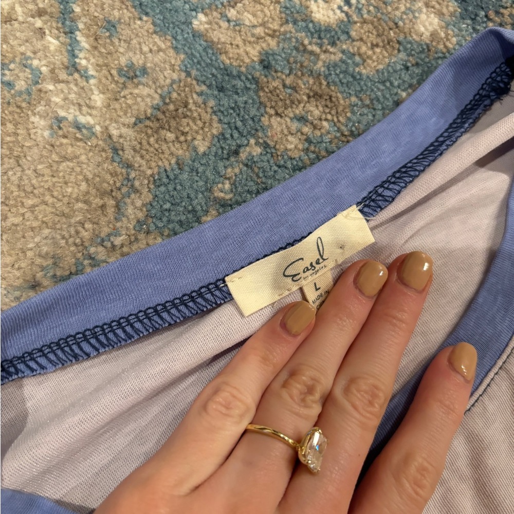 Easel Boutique Boho Multicolor Patterned Long Sle… - image 4